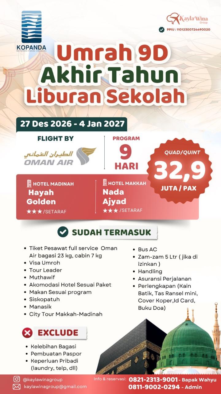End of Year KOPANDA 9D Umrah